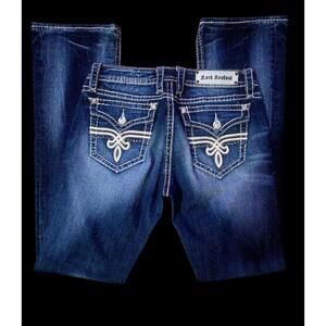 Rock Revival "Penny" BootCut Dark Wash Jeans NWOT 31×33